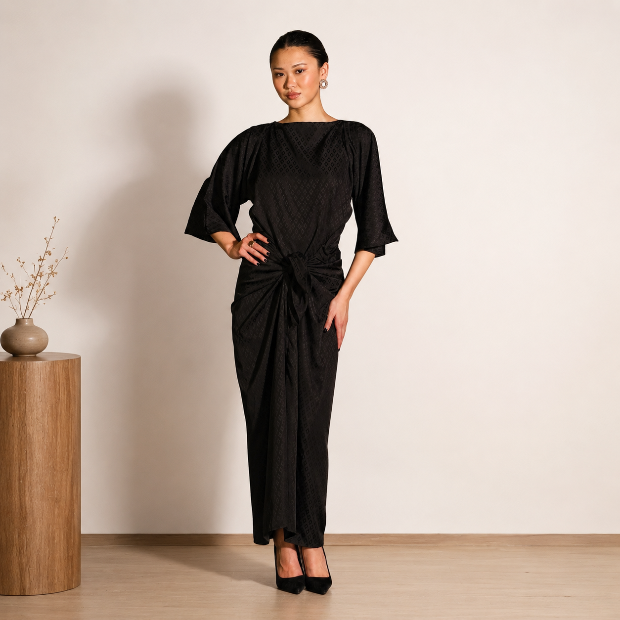 Kairo Wrap Kaftan Dress
