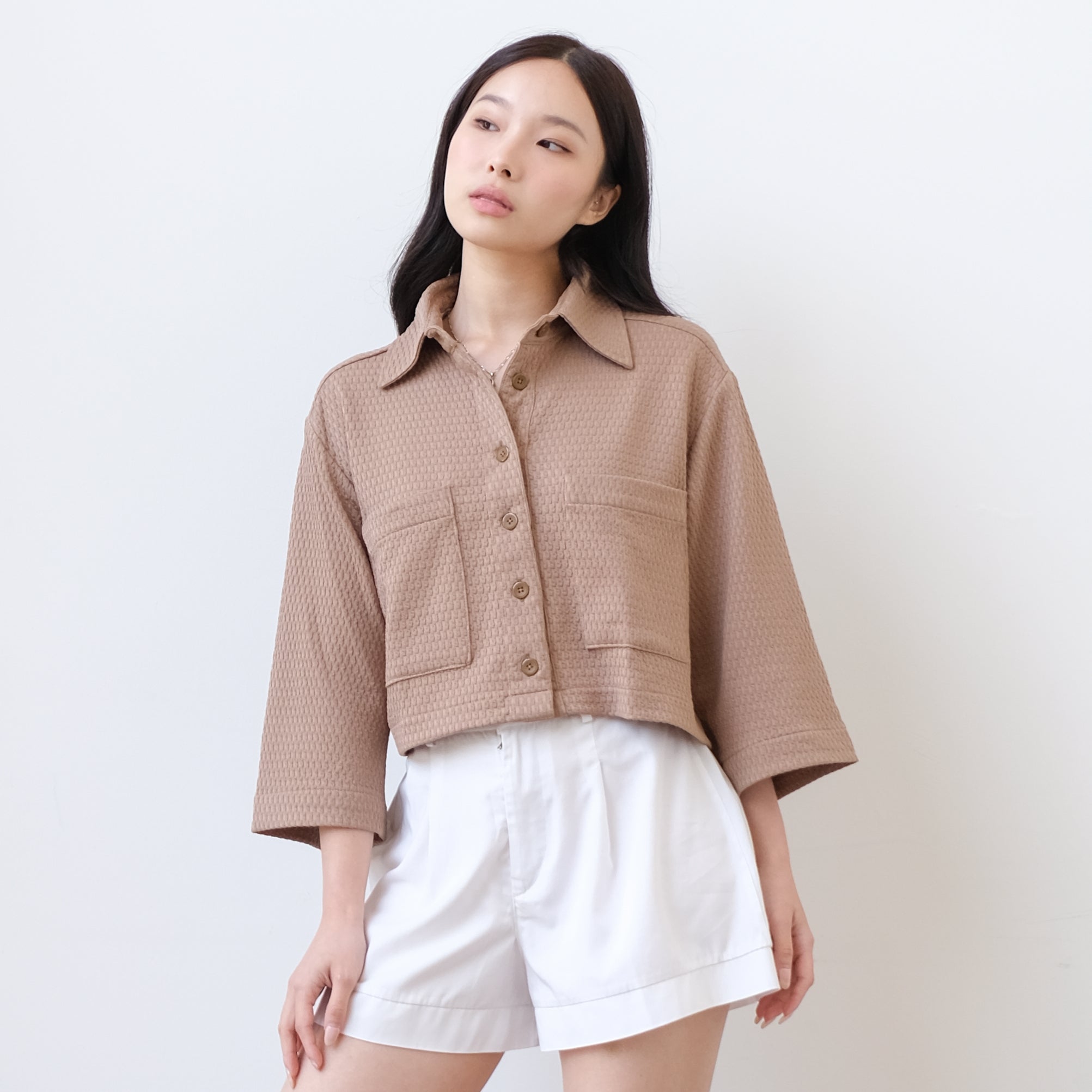 Como Pocket Crop Shirt