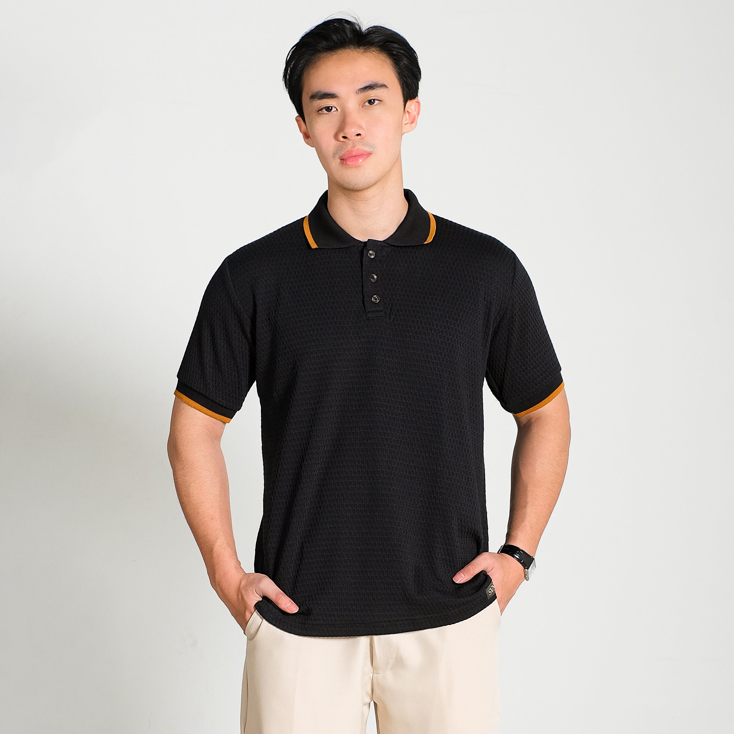 Creek Button Polo Shirt