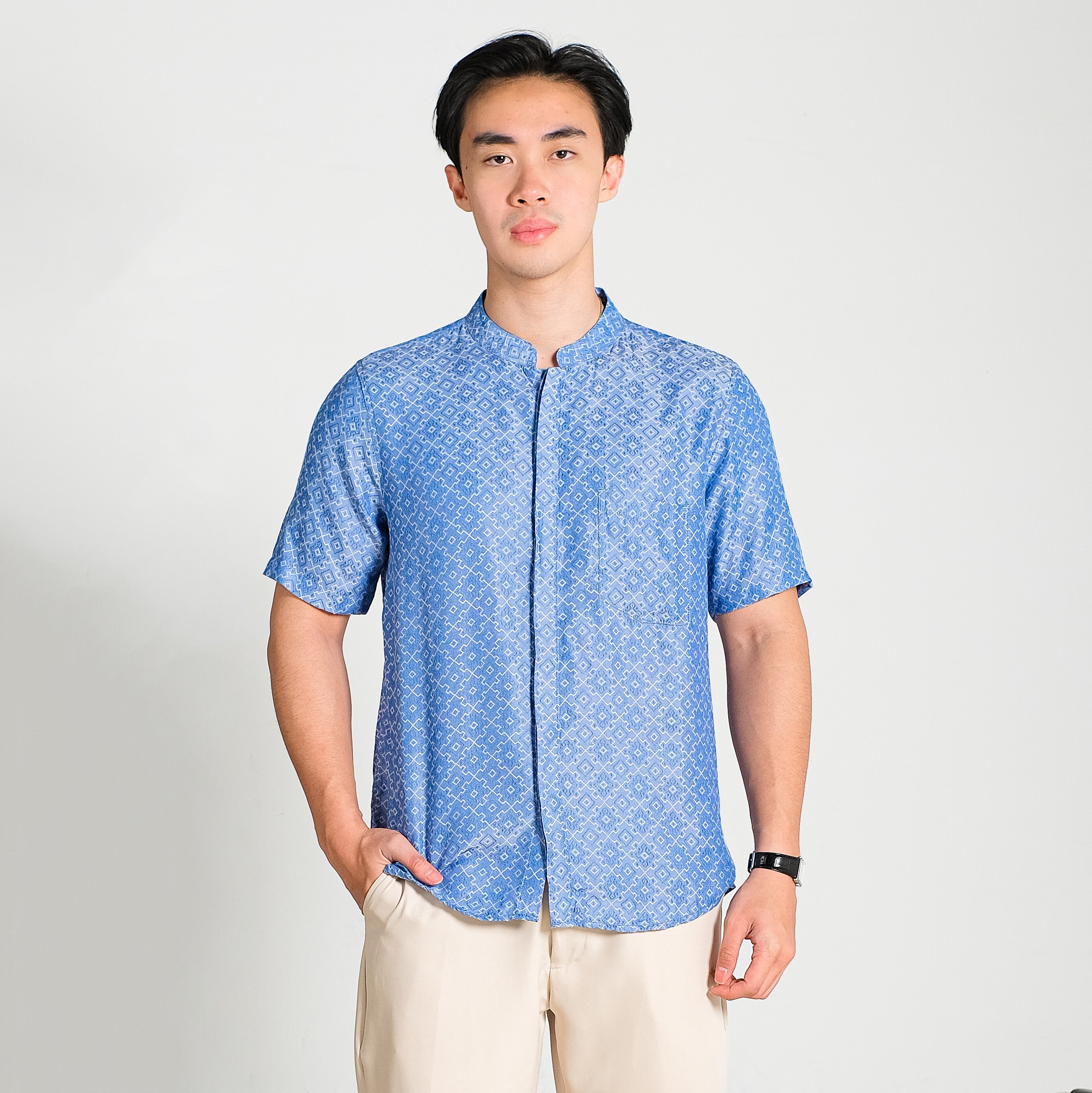 Mecca Short Pattern Shanghai Shirt