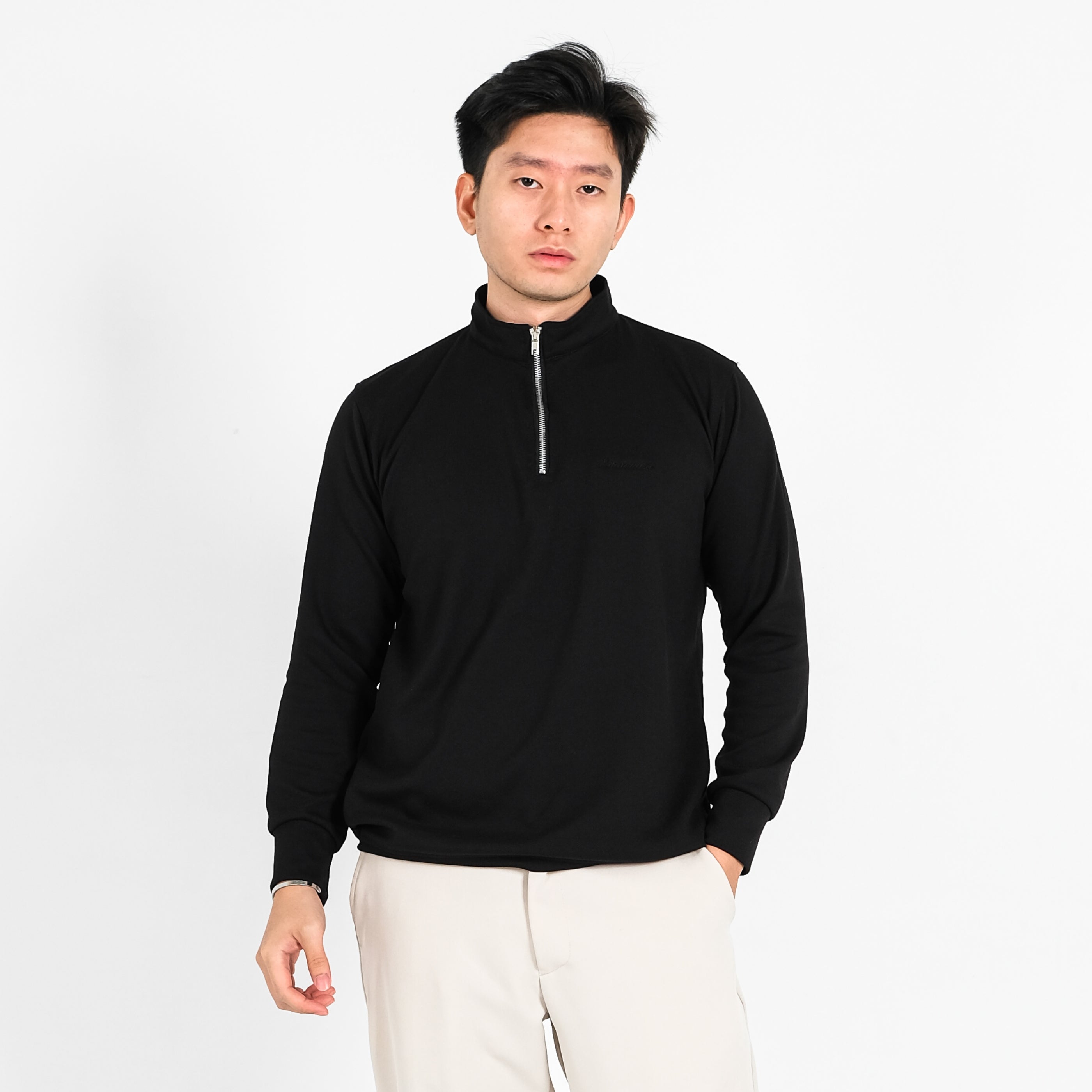 Milan Relaxed Zip Sweater