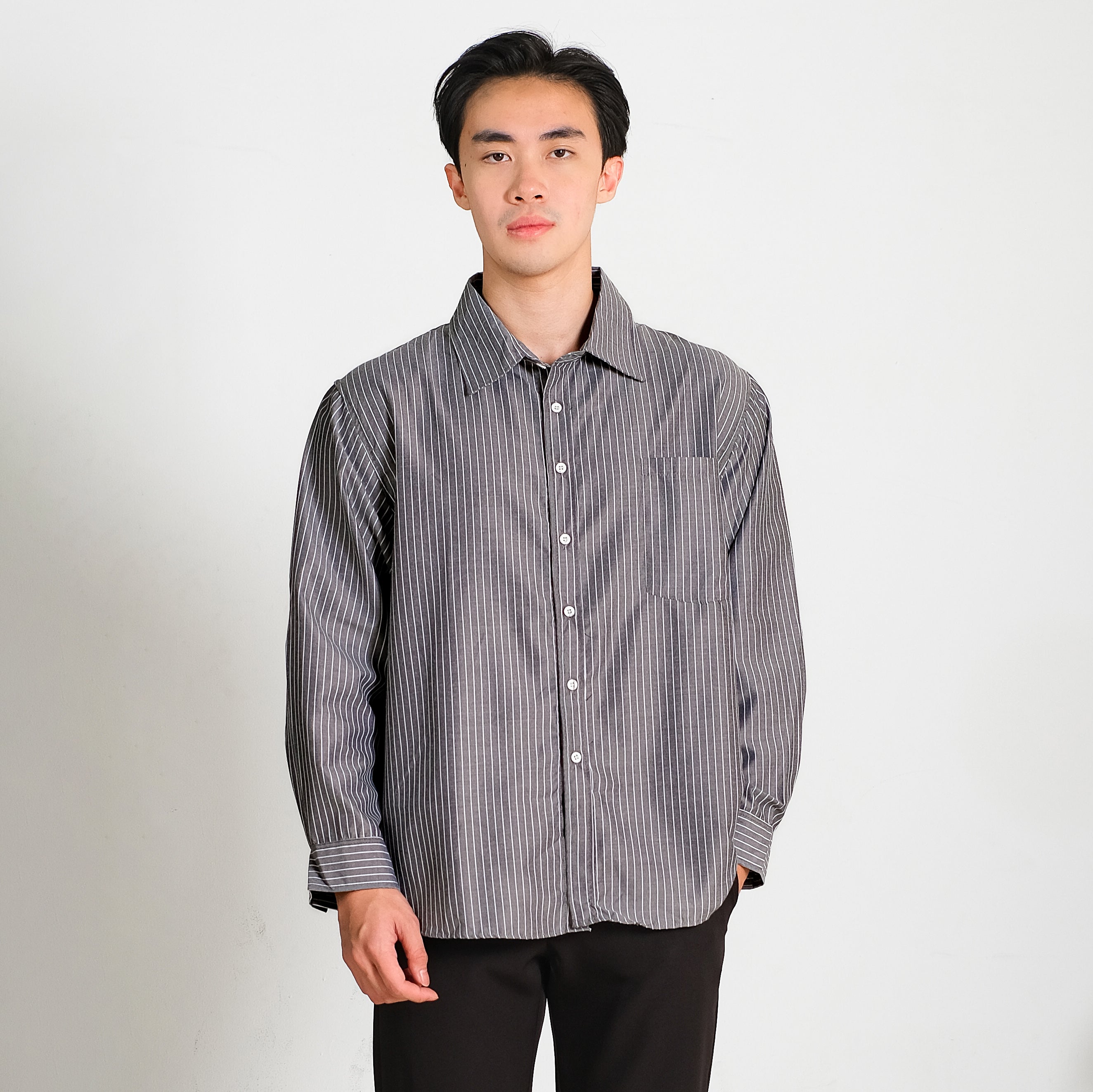 Sydney Stripes Oversized Shirt