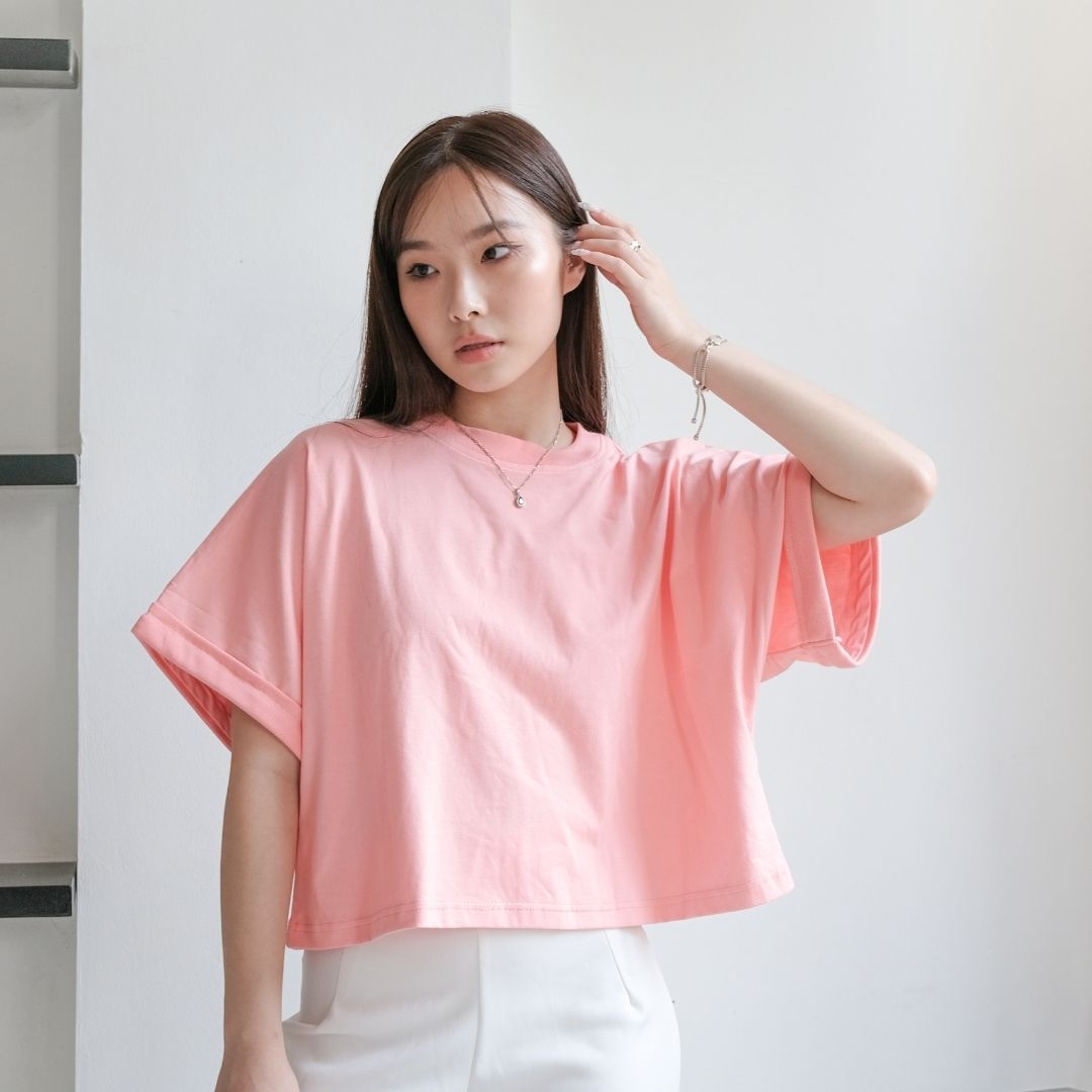 Yejin Oversized Crop Top
