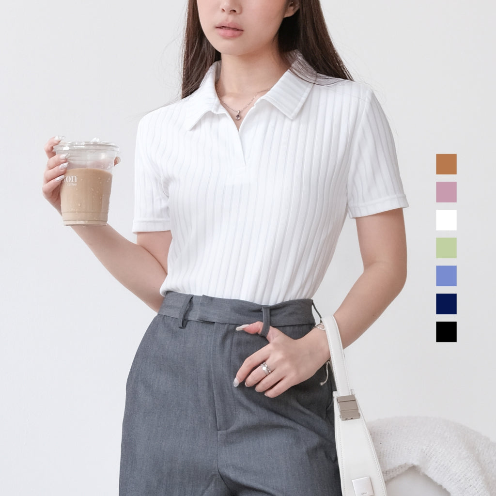 Kyo Polo Crop Top
