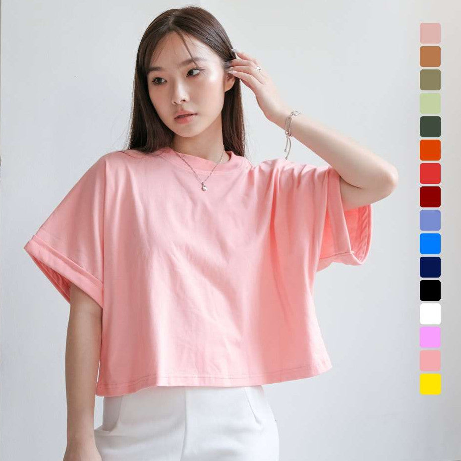 Yejin Oversized Crop Top