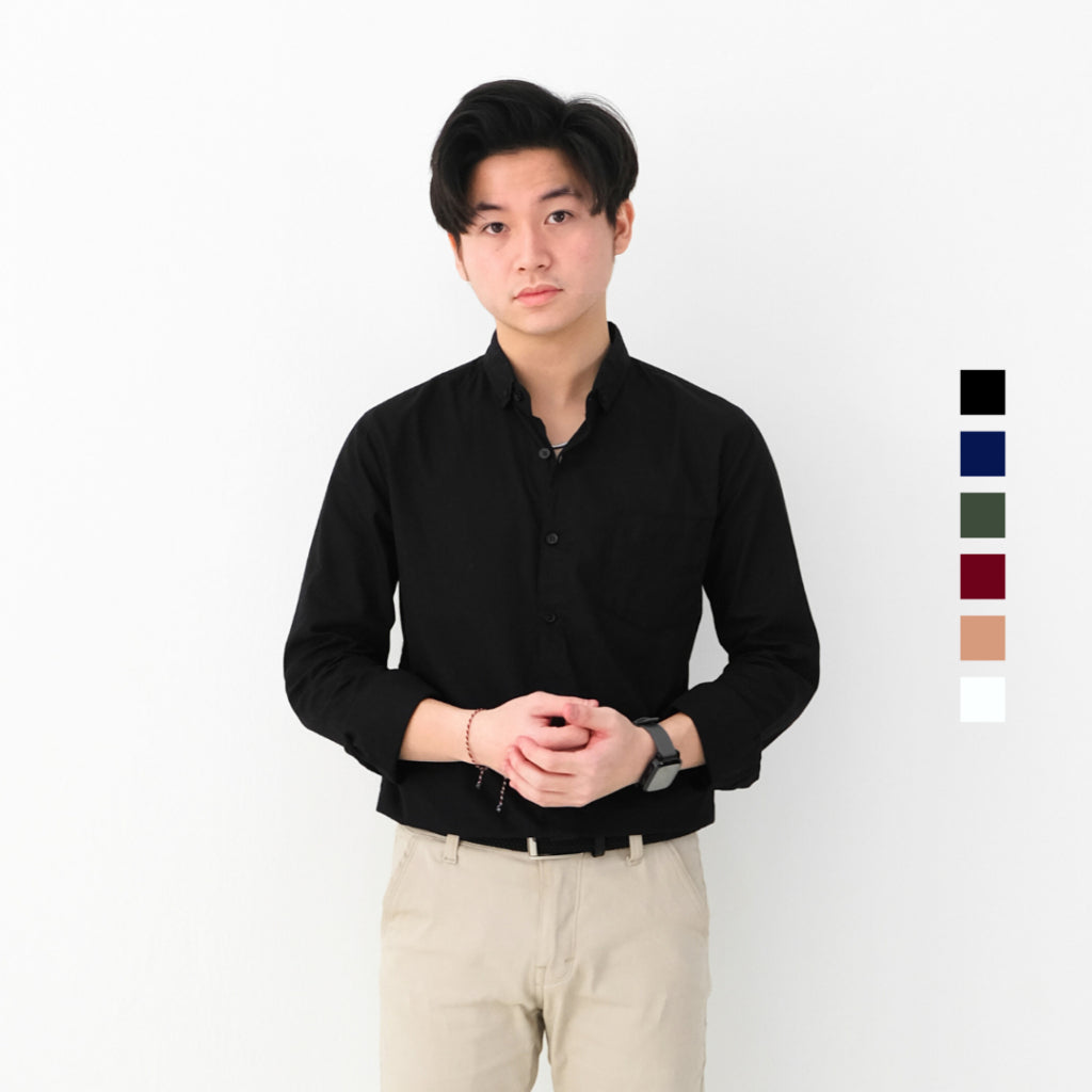 Long Simple Basic Shirt