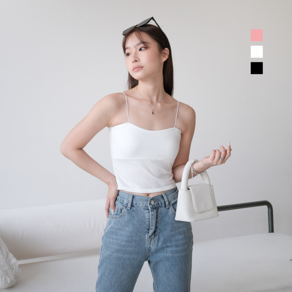 Venchi Korean Spaghetti Tank Top (Cup Included)