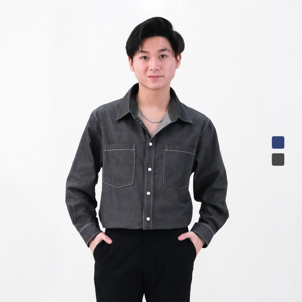 Dom Denim Oversized Shirt