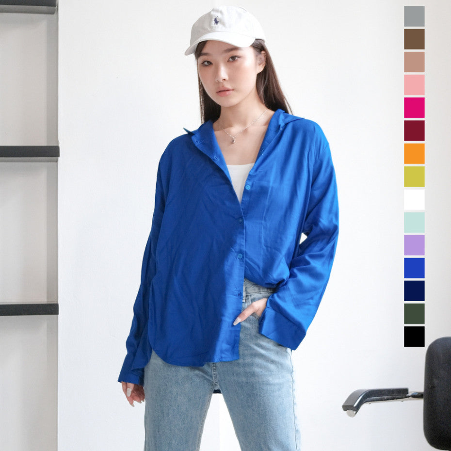 Sujin Korean Oversized Basic Shirt