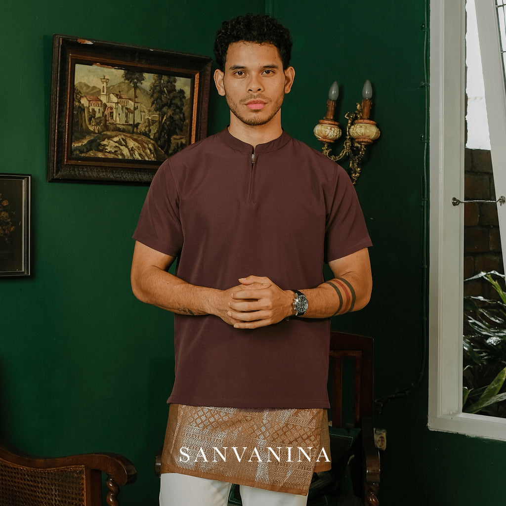 Aiman Zip Shanghai Shirt