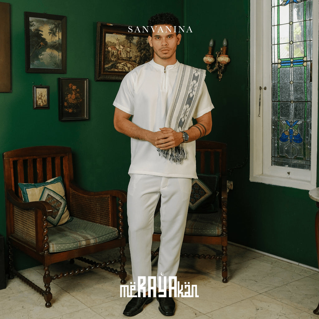 Aiman Zip Shanghai Shirt