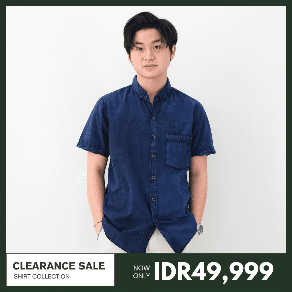 Short Jeans Washed Shirt