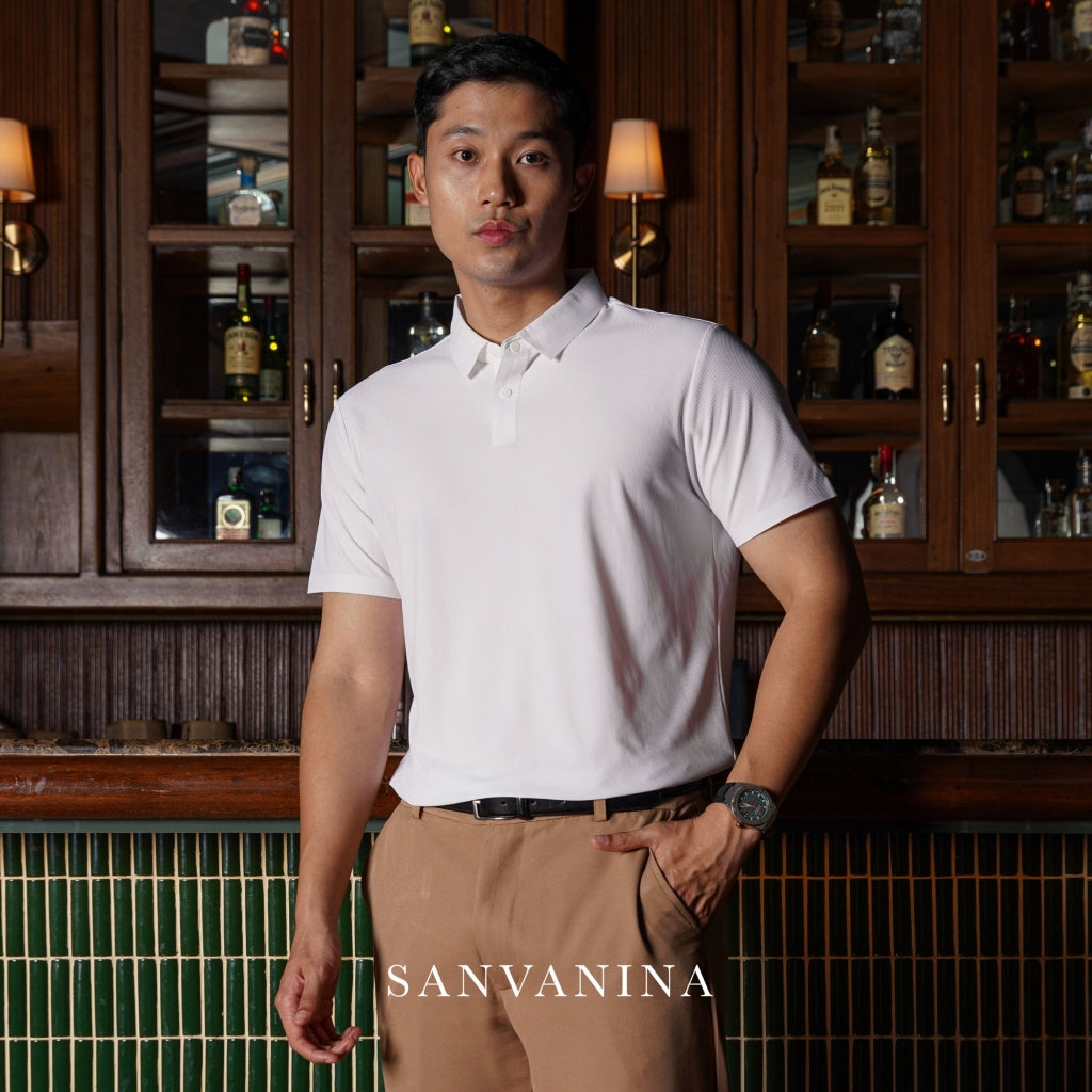 Saint Active Button Polo Shirt