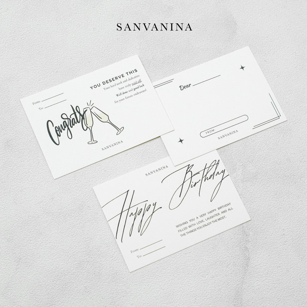 Minimalist Greeting Card